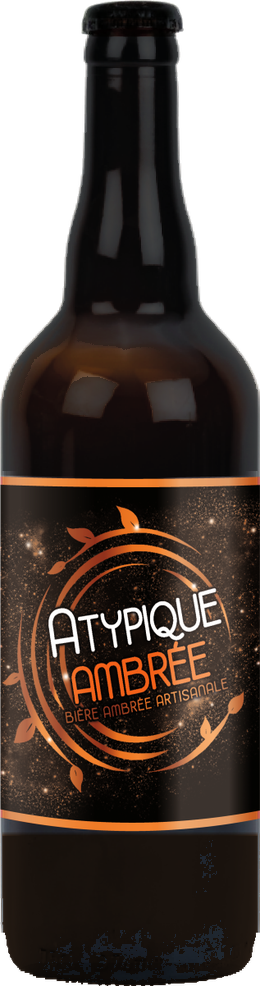 Bouteille Atypique Ambrée